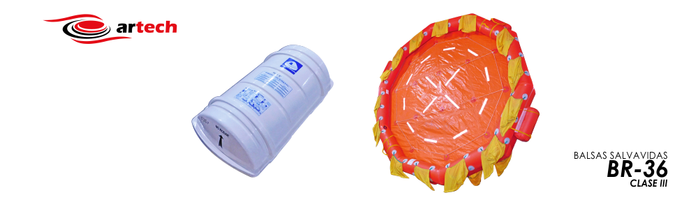 Producto AR technology balsas salvavidas 