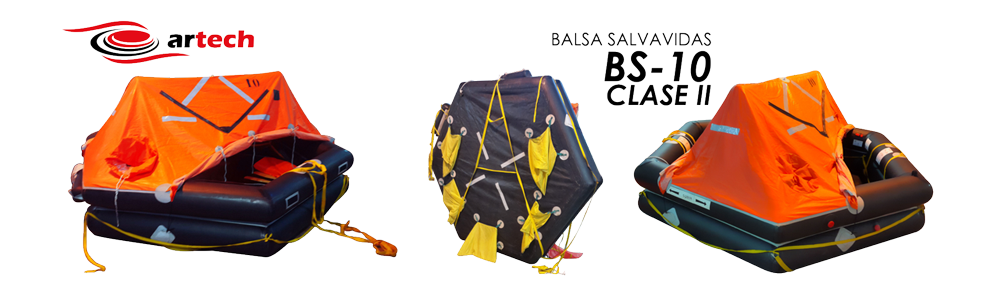 producto AR technology balsa salvavidas bs-10